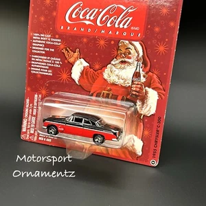 Johnny Lightning Coca-Cola 1955 Chrysler C-300 White Lightning - Picture 1 of 2