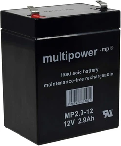 Powery batterie au plomb (multipower) MP2,9-12 - Photo 1/3