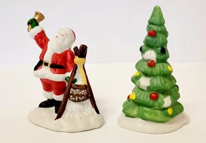 Accesorio de pueblo de árbol de Santa y Navidad - Imagen 1 de 7
