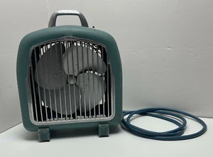 Antique Green Blue Art Deco Electric Heater & Cooling Fan Comfortair 11A Mimar - Picture 1 of 6