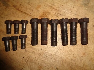 Ford Tractor 641-841 engine Fly wheel retainer bolts & Pressure Plate mount bolt - Picture 1 of 2