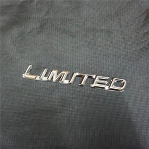 1x Chrome LIMITED Silver New Metal Decal Badge Sticker Emblem SPORT Grand V6 AWD - Foto 1 di 23