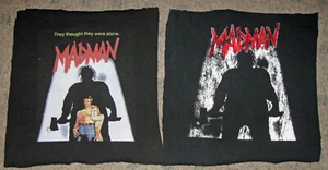 2 - COTTON CLOTH MADMAN PATCHES - Picture 1 of 3