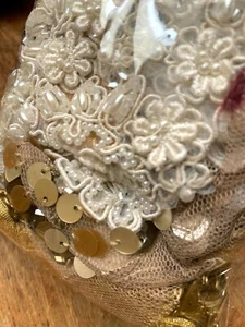 appliques panel trim pieces pralines 1 bag clearance sale overstock - Picture 1 of 5