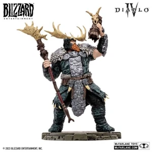 Blizzard Licensed Diablo 4 Barbarian Druid Character Model 1/12 Statue Toys - Picture 1 of 2