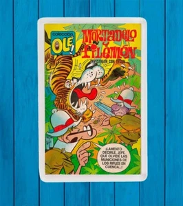 MORTADELO Y FILEMON INVESTIGAN CON TESON OLE 064 TEBEO MAGNET IMAN NEVERA - Imagen 1 de 3