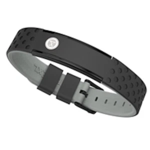 ProExl 9K Sports Golfers Magnetic Bracelet Black Gray Silicone Waterproof Strap - Picture 1 of 3