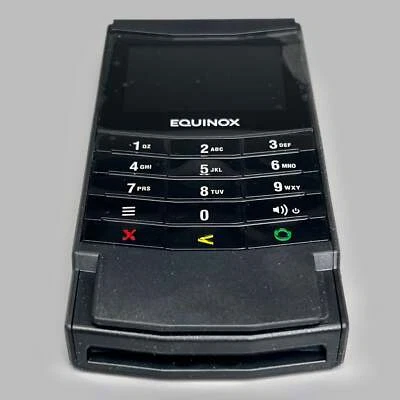 EQUINOX Luxe 6200m WLAN Handheld Credit Card Reader A10400-211E Black - Image 1 of 4