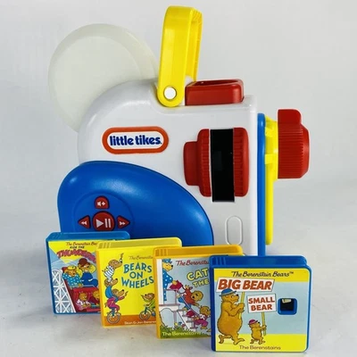 Игрушечный проектор Little Tikes Story Dream Machine и 4 книги протестированы и работают! - Изображение 1 из 4