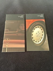 1986 Mercedes DEALER PRICE Catalog 300SDL 420 560 SEL 560SL 190E 2.3-16 Brochure - Picture 1 of 9
