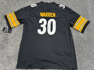 JAYLEN WARREN Pittsburgh Steelers SIGNED Autograph Football Jersey PSA COA XL - Picture 1 of 5