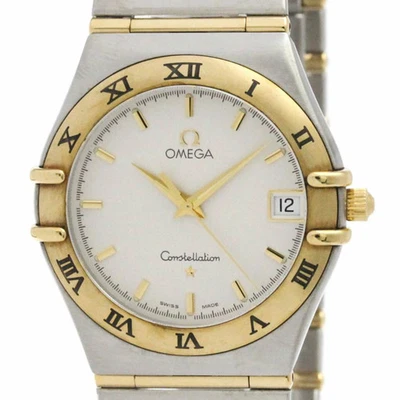Omega Constellation K18 Gold Stainless Steel Quartz Men’s Watch 1212.30 From Jap - Image 1 of 4