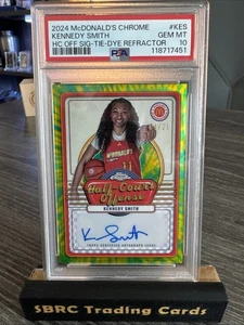 2024 Topps Chrome McDonald's Kennedy Smith Half Court Offense Auto /25 PSA 10 - Picture 1 of 2