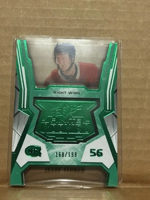2021-22 Upper Deck SPX Hockey Jesse Ylonen Finite Rookies /199 Green Candiens - Image 1 of 2