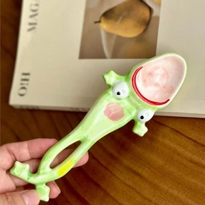 Creative Ugly Frog Spoon Cute Coffee Spoon Household Stirring Spoon Halloween - Picture 1 of 14
