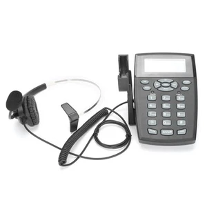 HT810 Call Center Wired Telephone With Omnidirectional Headset Telephone With CB - Afbeelding 1 van 22