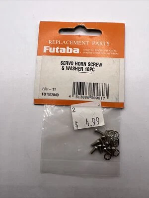 Futaba FSH11 Servo Horn Screw & Washer 10 FUTM2040 - Image 1 of 2