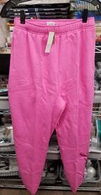 Victoria's Secret 11245218 Everyday Fleece High-Waist Gym Pants Sz S - Pink