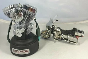 HALLMARK ORNAMENTO HARLEY DAVIDSON LUCES DE MOTOR Y SONIDO Y ADORNO DE MOTOCICLETA - Imagen 1 de 9