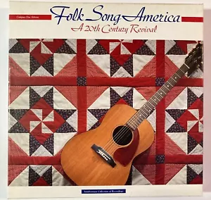 Folk Song America A 20th Century Revival 4CD Box Smithsonian 106 Pg Booklet 1990 - Picture 1 of 18