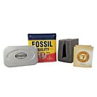 Genuine Fossil Collectible Presentation Display Tin Box Gift Watch Member Card