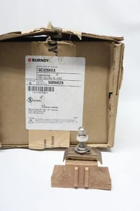 (1) Burndy GCS26 HEX Constrictor Masseklemme auf Stahl, #6 AWG - 2/0 AWG Hubbell - Bild 1 von 4