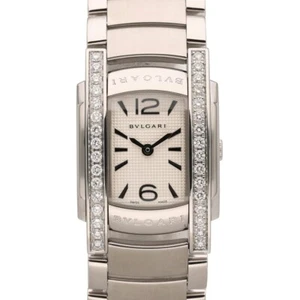 Bulgari Assioma AA 35 S Stahl Diamant besetzt Damen 24mm Quarz Armband Uhr - Bild 1 von 6