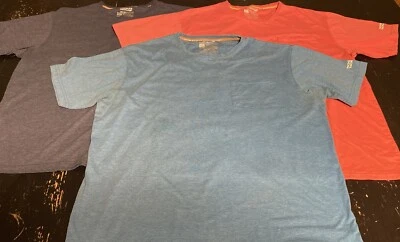 Lote De 3 Camisetas Bolsillo Gancho Y Aparejo Talla XL USADAS EN EXCELENTE ESTADO Foto 1 de 4
