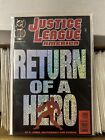 Justice League America #100 NM Foil Cover Return of a Hero (1995 DC Comics)