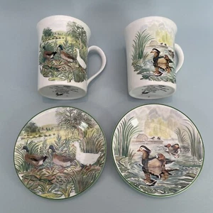 Royal Kendal Mandarin Ducks & Orchard Ducks Cups/Dishes Alex Williams 90's - Picture 1 of 12