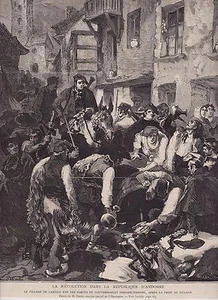 1881 -- ANDORRA LE PILLAGE DE CANILLO 3I608 - Bild 1 von 1