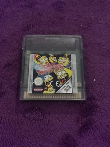 THE SIMPSONS TREEHOUSE OF HORROR GAME BOY COLOR NINTENDO PAL Pila sin cambiar - Imagen 1 de 3