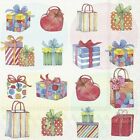 4 x Single Paper Napkins/3 Ply/Decoupage/Party/Presents/Gifts