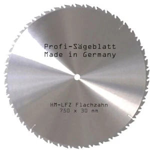 HM LFZ Sägeblatt 750 x 30 mm 46 Zähne Wippkreissäge Tischkreissäge Hartmetall - Bild 1 von 2