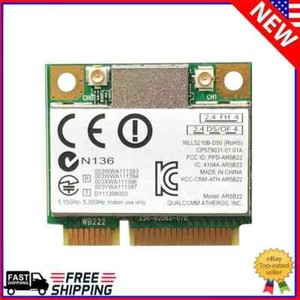 300Mbps Mini PCI-E Wireless Adapter 2.4G/5G Dual Band Bluetooth 4.0 WiFi Dongle