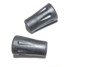 2x 40x12mm(1/2") HIKING TREKKING POLE RUBBER FERRULES ENDS TIP Spare Replacement - Picture 1 of 9