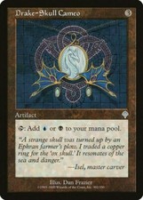Drake-Skull Cameo x4 Invasion  MtG NM