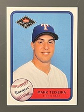 2001 Fleer Platinum #561 Mark Teixeira Rookie Texas Rangers