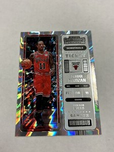 2022-23 PANINI CONTENDERS DEMAR DEROZAN 17/99 SEMIFINALS TICKET BULLS SP