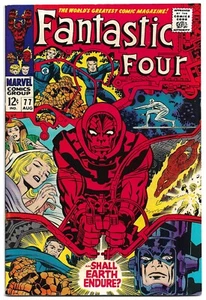 🔥🔥 Fantastic Four (1968) #77 * Silver Surfer * Jack Kirby/Stan Lee 🔥🔥 F/VF - Picture 1 of 2