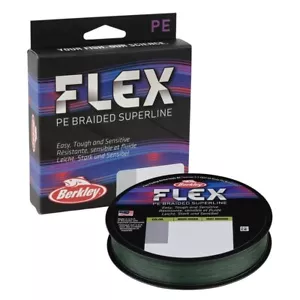 Berkley Flex 4 Hebras Trenza Verde Mosgo TODAS LAS VARIEDADES Aparlejo de Pesca - Imagen 1 de 1