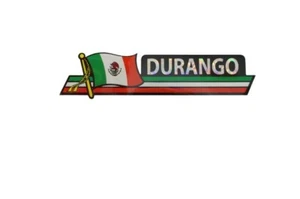 Durango Bumper Sticker  / Flag Sticker / "3 x 11 3/4" Bumper Sticker - Picture 1 of 1
