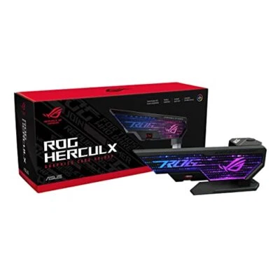 ASUS ROG Herculx Graphics Card Anti-Sag Holder Bracket Solid Zinc Alloy Const... - Image 1 of 4