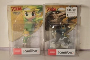 Nintendo Amiibo Toon Link and Wolf Link - Picture 1 of 2