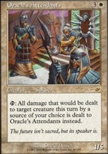 1x Oracle's Attendants LP, English MTG Nemesis