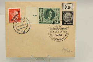 HA107: 1. Edición Auxiliar De Viena 662 En Comprobante Con Sello 14.5.1945 - Imagen 1 de 2