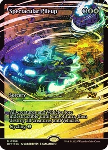 Spectacular Pileup Showcase Foil Aetherdrift NM MTG - Picture 1 of 1