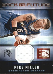 2013-14 Elite Back to the Future Materials #13 Mike Miller Jersey 