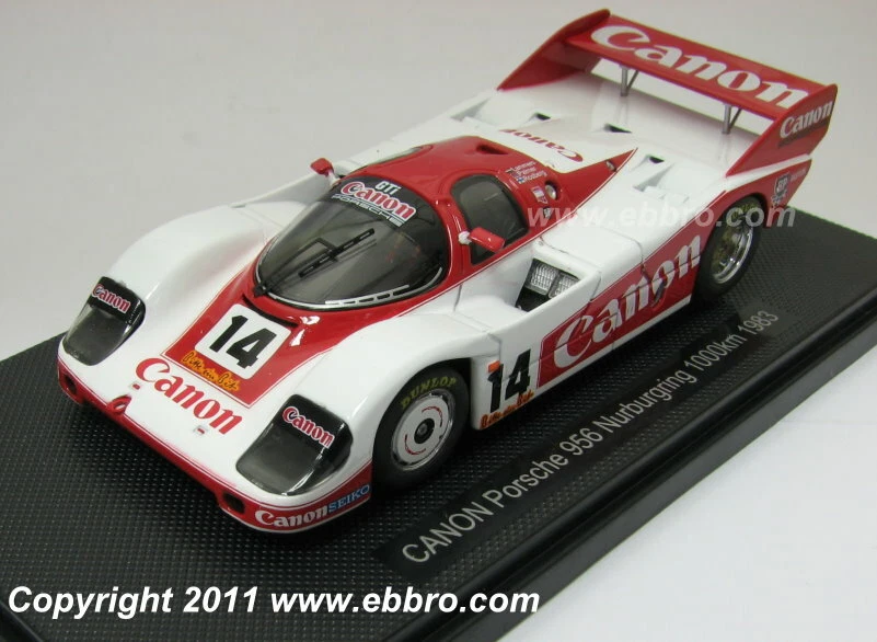 Porsche 956 Nurburgring 1983 1:43 EBBRO 44360 - Immagine 1 di 1