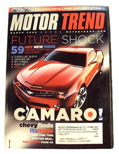 Motor Trend magazine, March 2006, Future Shock / Camaro! Chevy find its mojo - Imagen 1 de 10